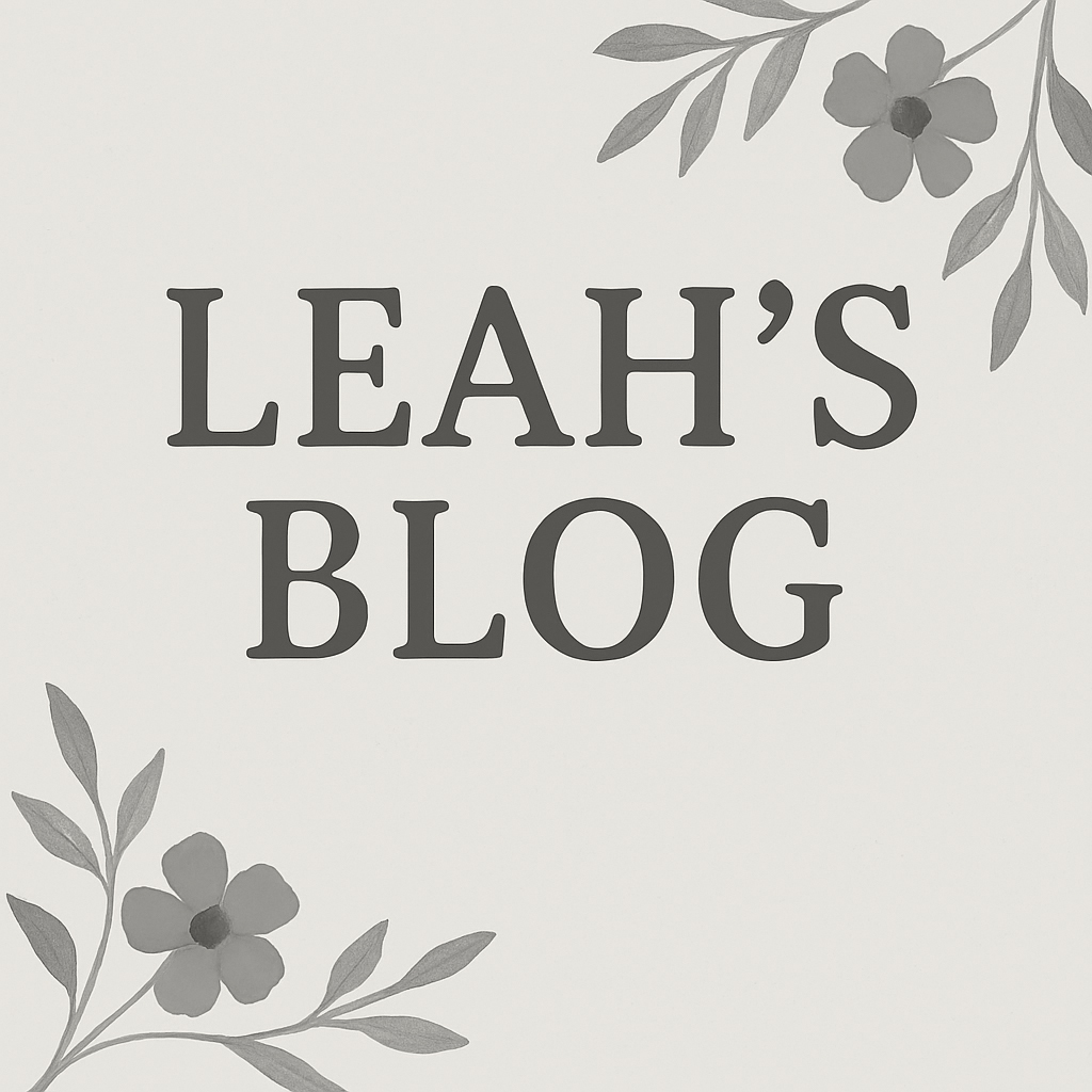 Leah's blog