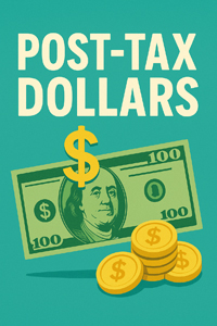 Post-tax dollars image