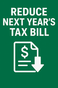 reduce next year's tax bill image