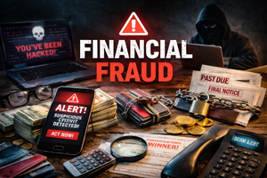 financial fraud image