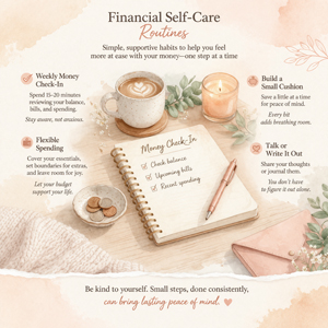 financial self-care image