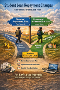 Student loan repayment changes image