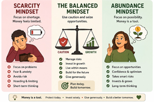 two common attitudes towards money image