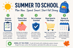 Summer is a natural reset for your finances image