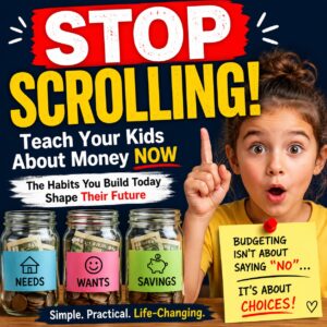 Teach kids about money image