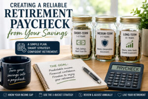 creating a reliable retirement paycheck from your savings image
