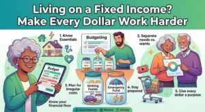 Living on a fixed income image