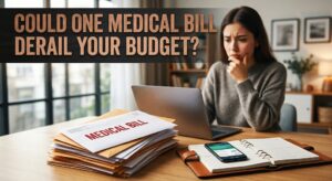 could one medical bill derail your budget image